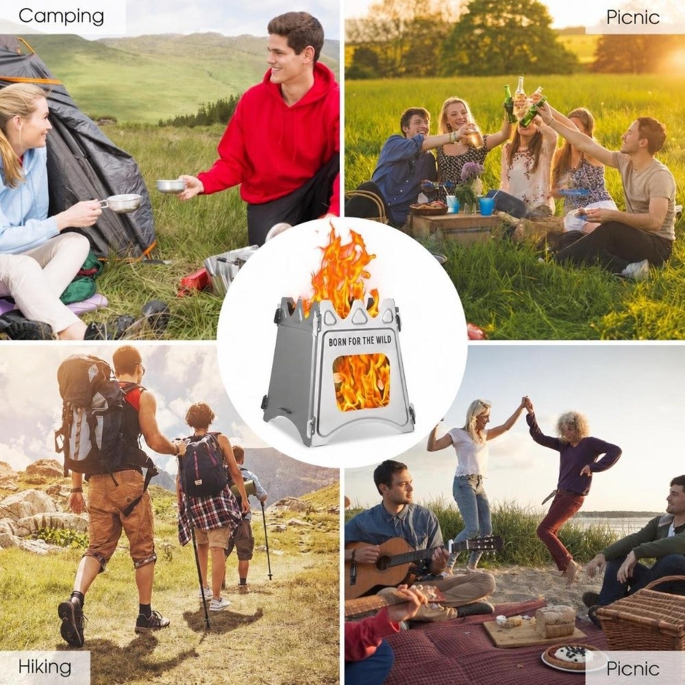 Convenient Lightweight Wood Bu - Outdoor Adventure Backpack recension och pris