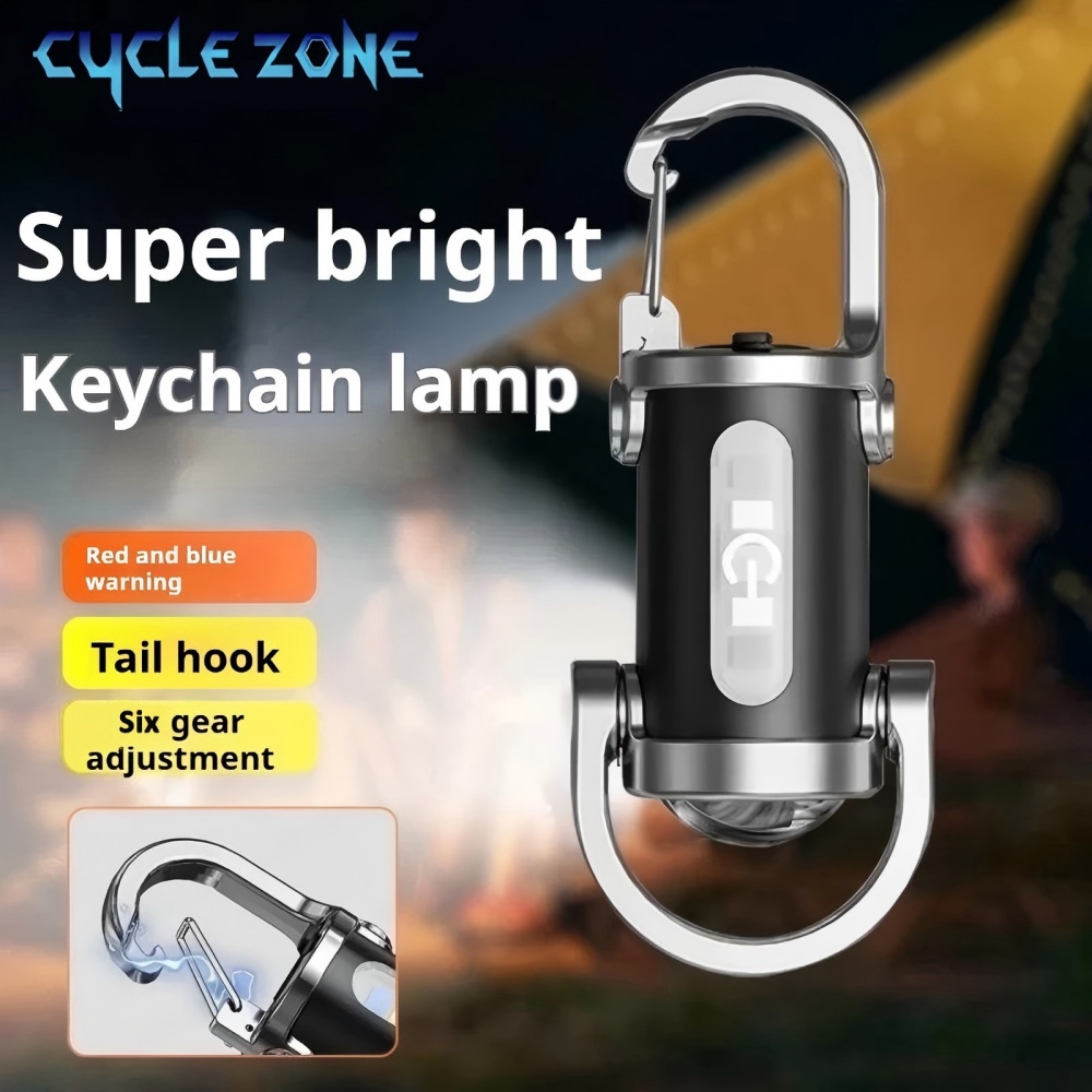 Mini LED Keychain Light Multif - Outdoor Adventure Zone recension och pris