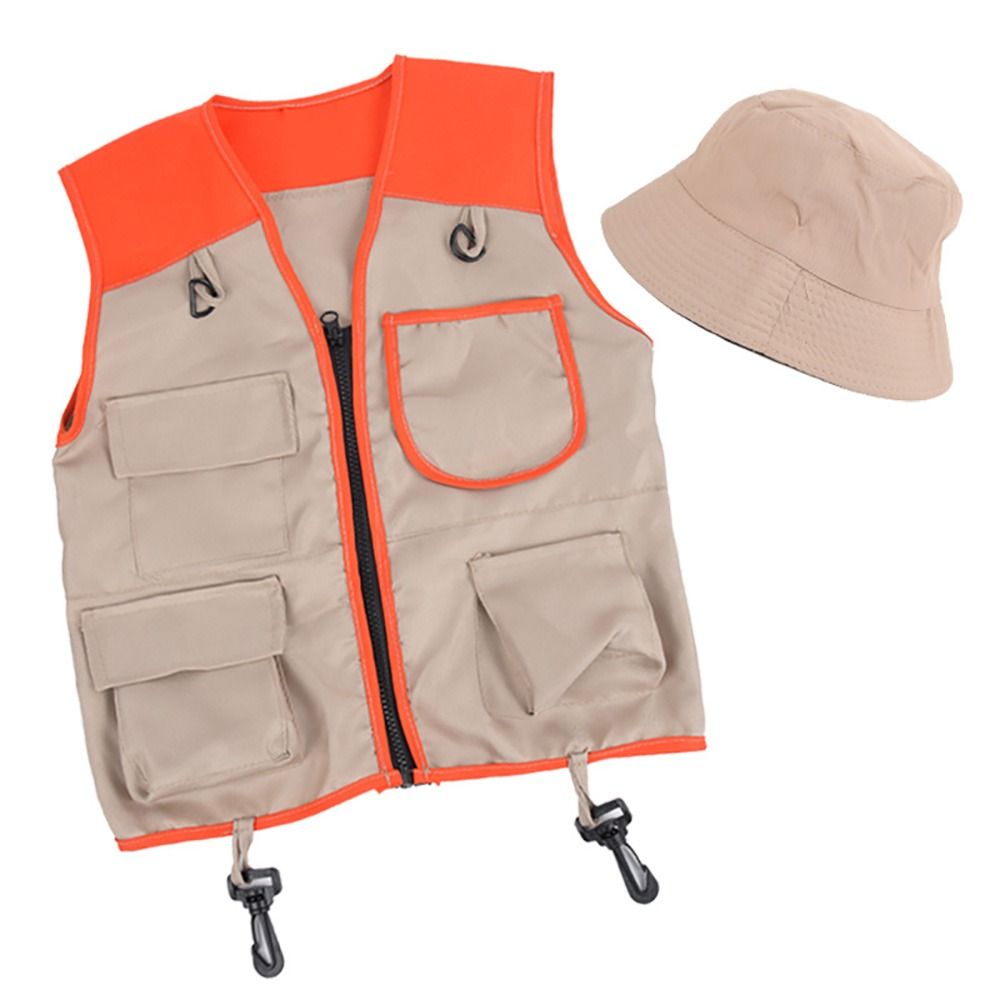 Multicolor Explorer Hat Vest D - Outdoor Adventure Kit For Kids recension och pris