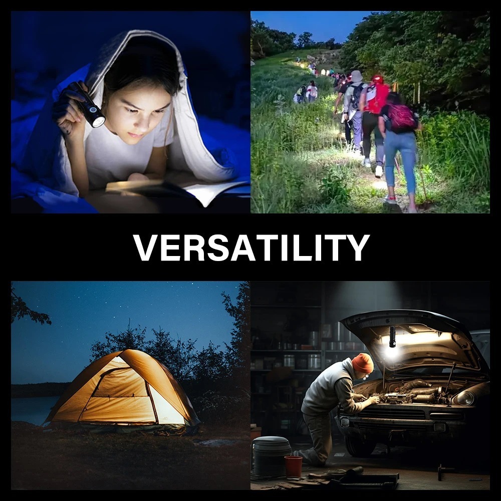 2000LM Super Bright Led Flashl - Outdoor Adventure Trips recension och pris