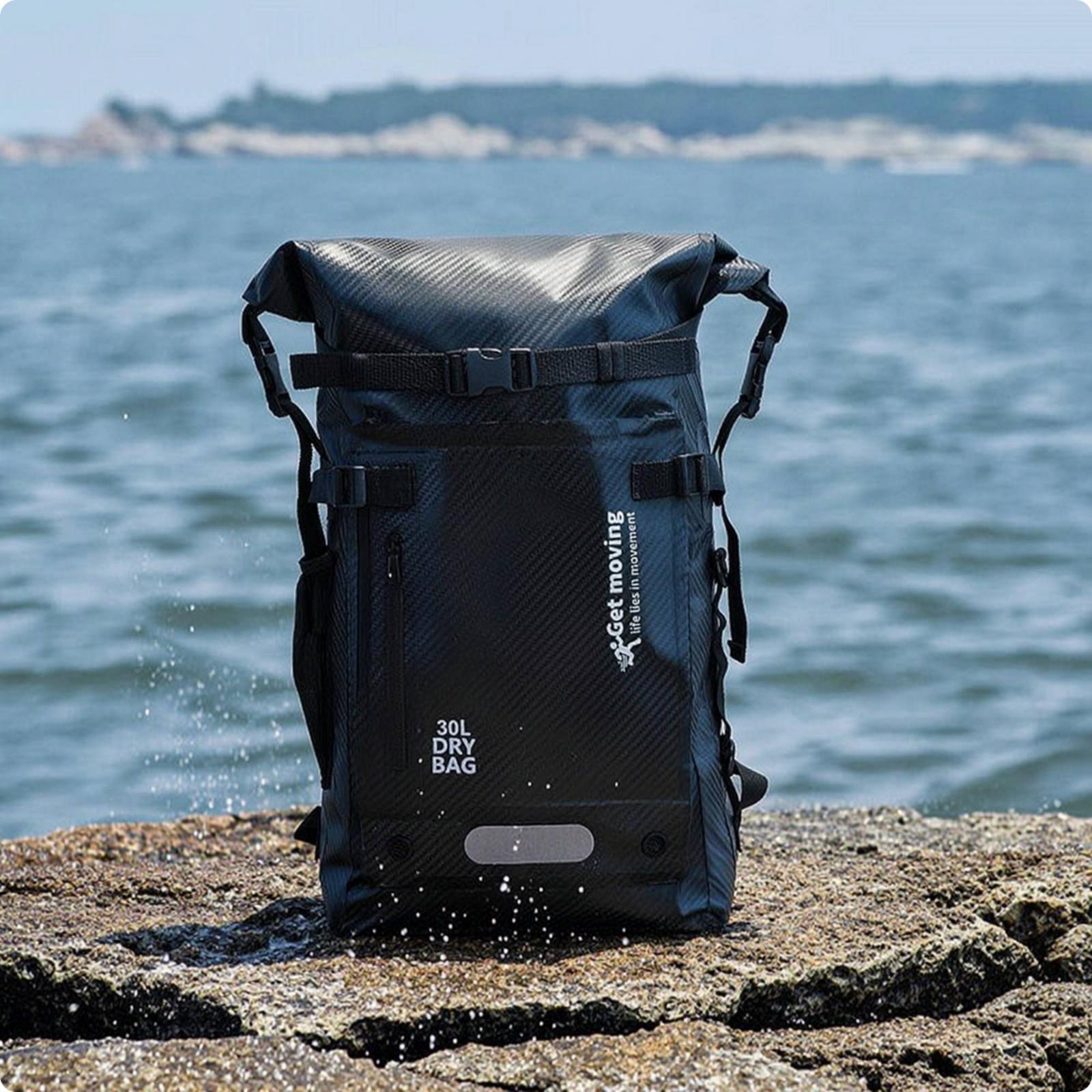 Waterproof Boat Bag Carbon Fib - Outdoor Adventure Backpack recension och pris